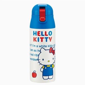 Hello Kitty 1974 Art Style Hello Kitty Sanrio Metal Thermos